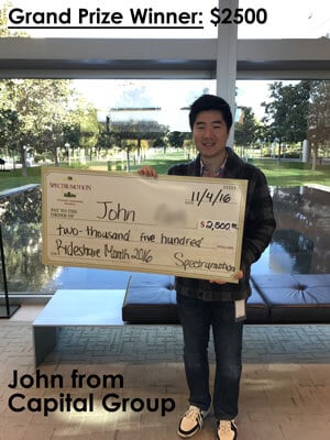 Irvine RideShare Month Winner