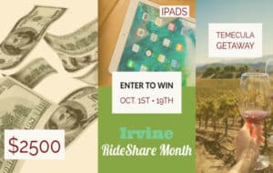 Irvine RideShare Month 2018