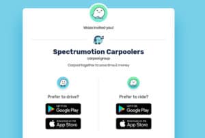 Spectrumotion Waze Carpool Group