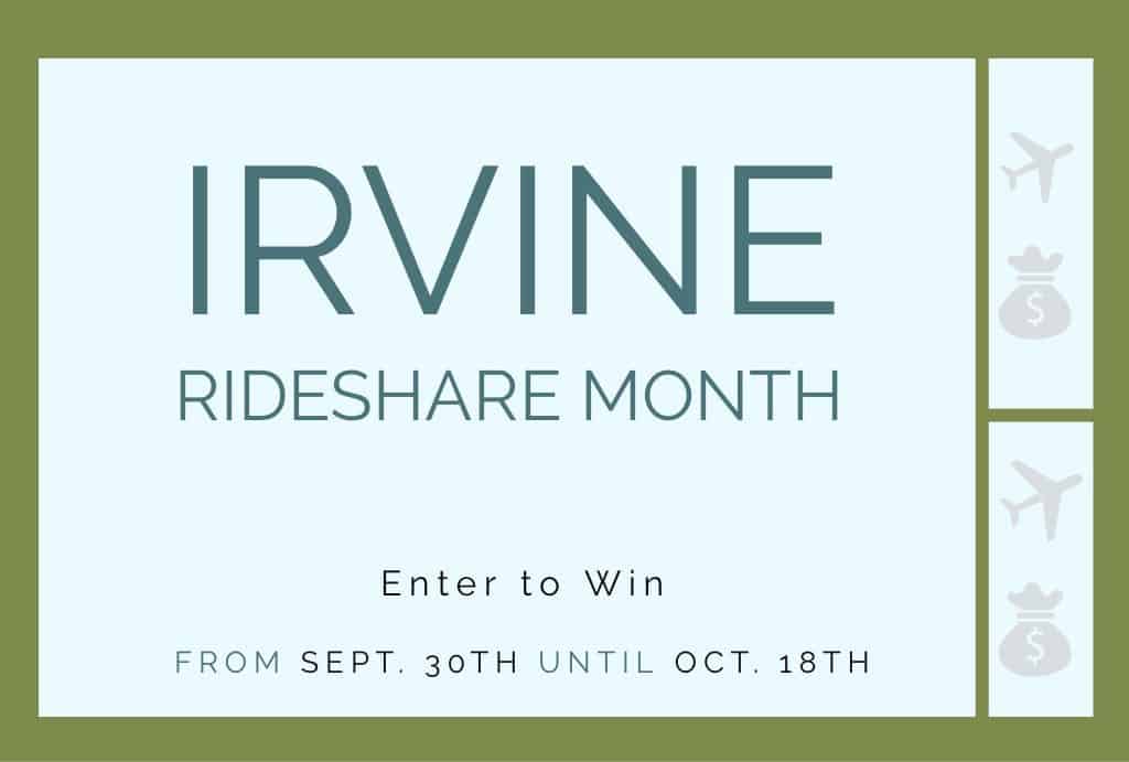 Irvine RideShare Month 2019