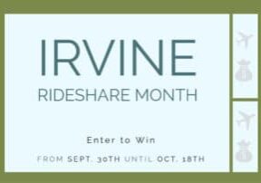 Irvine RideShare Month 2019