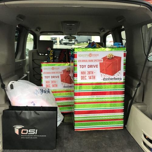 OSI Toy Drive Donations